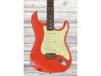Fender Custom Shop 63 Stratocaster Heavy Relic Aged Fiesta Red Fender Custom Shop 63 Stratocaster Heavy Relic Aged Fiesta Red